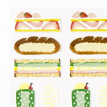 Load image into Gallery viewer, iroha いろは出版 シール ・ AIUEO LABEL SEAL ASRL-01 FOOD シール帳 福袋 スケジュール デコ ステッカー ダイアリー ごほうび 花 アルファベット スケジュール帳 手帳のタイムキーパー :4560486598300