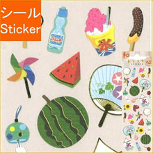 Load image into Gallery viewer, S&C Corporation S&Cコーポレーション シール ・ 和紙 祭り 夏の風物詩 夏休み 夏の思い出 シール帳 福袋 丸 おしゃれ アルバム デコレーション ハート 大量 ステッカー スマホ ごほうび 花 かわいい スケジュール帳 手帳のタイムキーパー :4562295521562