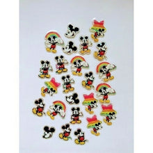 Load image into Gallery viewer, S&C Corporation Seal Flake Stickers Mickey Sticker Book Lucky Bag Round Stylish Album Decoration Heart Large Quantity Stickers Smartphone Reward Flower Cute Schedule Book Diary Timekeeper: 4562295522002