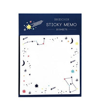 Load image into Gallery viewer, GREENFLASH Diary Accessories / BROOCHIR Square Sticky Notes star Sticky Notes Post-it Cute Stylish Speech Bubble Planner Diary Timekeeper :4562482824216