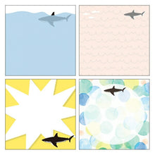 画像をギャラリービューアに読み込む, GREENFLASH グリーンフラッシュ ノート スクエア Animal Series メモパッド スクエア サメ a5 b5 方眼 罫線 横罫 無地 付箋 メモ帳 かわいい おしゃれ 小さい リング キャラクター スケジュール帳 手帳のタイムキーパー :4562482826845