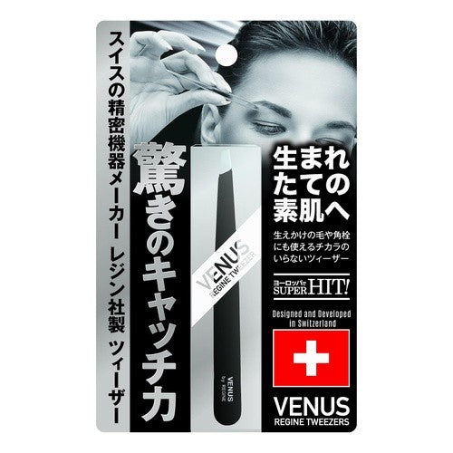 #インフィニティー レジンヴィーナスツィーザー ブラック : Infinity Resin Venus Tweezers Black : 4570044000145