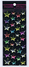 Load image into Gallery viewer, ORIENTALBERRY Metallic Stickers S-1279 Star A Sticker Book Lucky Bag Schedule Deco Stickers Diary Animals Animal Characters Disney Schedule Book Timekeeper :4571225412795