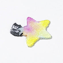 Load image into Gallery viewer, IROHA いろは出版 シール ・ AIUEOAPPLIQUEAIUEOSTARSAQAS-19 CHIBI しゃぼん-S アップリケ ワッペン 刺繍 シール帳 福袋 スケジュール デコ ステッカー ダイアリー ごほうび 花 アルファベット スケジュール帳 手帳のタイムキー :4573468145683