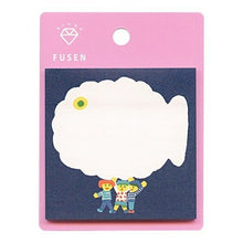 Load image into Gallery viewer, IROHA Iroha Publishing Notebook Accessories: AIUEO FUSEN SQUARE AFS-11 CHIBI 365 Sticky Notes, Post-it Notes, Cute, Stylish, Speech Bubble, Small, Character, Memo Pad, Planner, Notebook Timekeeper: 4573468146932