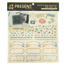 画像をギャラリービューアに読み込む, IROHA いろは出版 シール ・ 4you decoration PRESENT series GD4P-06 thankyouF シール帳 福袋 丸 おしゃれ アルバム デコレーション ハート 大量 ステッカー スマホ ごほうび 花 かわいい スケジュール帳 手帳のタイムキーハ :4573468151295
