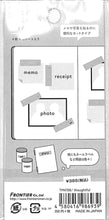 Load image into Gallery viewer, FRONTIER フロンティア シール ・ カットマスキングテープ ティントーンモンスター thoughtful(思慮深い) シール帳 福袋 丸 おしゃれ アルバム デコレーション ハート 大量 ステッカー スマホ ごほうび 花 かわいい スケジュール帳 手帳のタイムキーパー :4580416986939