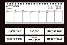 Load image into Gallery viewer, Calendar Schedule Book LACONIC 2023 January Start A5 WEEKLY CALENDAR Gantt Chart Zodiac Diary Refill Work Planner Adult Cute Stylish Size Notebook Timekeeper :4580749645039