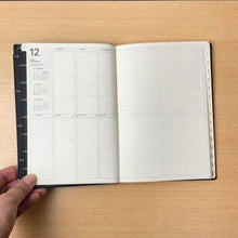 Load image into Gallery viewer, LACONIC 2024 (starts December 2023) Planner, Weekly Vertical Left, B6, Business Planning, Chinese Zodiac (Dragon), Black, Stylish, Adult Cute, Planner Cover, Diary, Schedule Book, Timekeeper :4589988479504