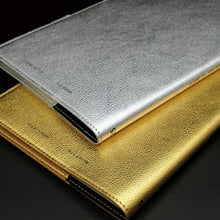 Load image into Gallery viewer, LACONIC 2025 (December 2024 start) Planner Monthly (Block) A5 Premium Monthly Metallic Synthetic Leather Gold Silver Work Plan Stylish Cute Notebook Cover Simple Diary Schedule Book :4902805287746
