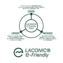 Load image into Gallery viewer, 【SALE価格★】LACONIC ラコニック 手帳 手帳 2025 4月 始まり (3月始まり)ウィークリー B6 ラップトップダイアリー e-friendly ハードカバー ネームポケット 仕事計画 ビジネス ー ダイアリー 横長 スケジュール帳 手帳のタイムキーパー :4580749644759