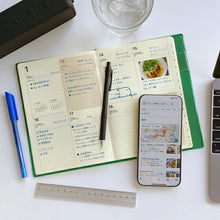画像をギャラリービューアに読み込む, 【セット購入で送料無料】 LACONIC ラコニック 2026 3月始まり (2026年4月始まり対応) 手帳 B6 BI ブロック インデックス ダイアリー リフィル 手帳 中身 だけ 手帳カバー レフィル 仕事計画 ライフログ 日記 スケジュール帳 手帳のタイムキーパー :4948197032793