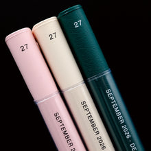 Load image into Gallery viewer, #【予約★7月上旬発送】 LACONIC ラコニック 2026 9月始まり 手帳 ブロック インデックス B6BI ポケット_ピンク :4580749660780