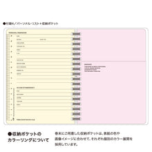 画像をギャラリービューアに読み込む, #【予約★7月上旬発送】 LACONIC ラコニック 2026 9月始まり 手帳 月間ブロック リング マンスリー B6RM In Action_ホワイト :4580749661152