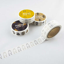 Load image into Gallery viewer, EL COMMUN EL COMMUN Seal ・ EGYPTIAN MASKING TAPE EGYPTIAN MASKING TAPE DIVINE Seal Book Lucky Bag Round Stylish Album Decoration Heart Large Quantity Sticker Smartphone Reward Flower Cute Schedule Book Diary :4582529494899