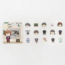 画像をギャラリービューアに読み込む, BGM ビージーエム シール ・ フレークシール 学生服 着せ替え シール帳 福袋 丸 おしゃれ アルバム デコレーション ハート 大量 ステッカー スマホ ごほうび 花 かわいい スケジュール帳 手帳のタイムキーパー :4589435521299