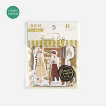 画像をギャラリービューアに読み込む, BGM ビージーエム シール ・ リトルショップ・ブランチ フレークシール 文具女子 リネンシール シール帳 フレークシール スケジュール帳 手帳のタイムキーパー :4589435522364