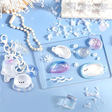 画像をギャラリービューアに読み込む, #氷雪 BGM きゅるるんシール vol.3 シール 立体シール ぷっくり 3D ラメ キラキラ かわいい :4589435528168