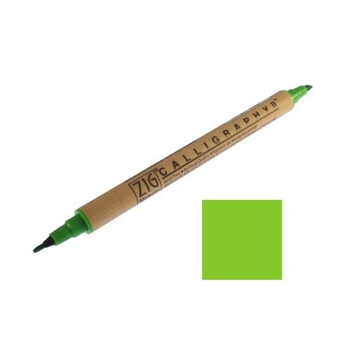 #ZIG メモリーシステム カリグラフィーⅡ SPRINGGREEN (株)呉竹精昇堂 :4901427255027