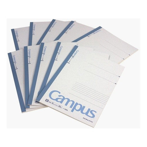 #キャンパスノート6号30枚B罫10冊組 コクヨ(株) :4901480095387