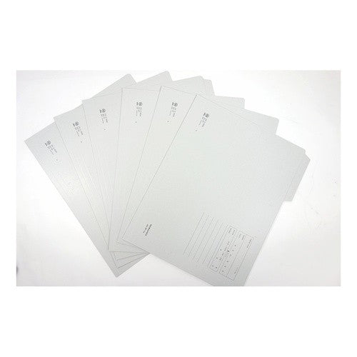 #1/3カットフォルダー(6冊入)グレー コクヨ(株) :4901480138398