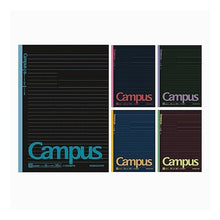 画像をギャラリービューアに読み込む, キャンパス5色ドット・ブラックカラーB罫 campus