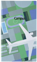 Load image into Gallery viewer, #Campus × Rollbahn コラボ 測量野帳 スケッチ 3mm方眼 飛行機 限定 デザイン コクヨ デルフォニックス キャンパス ロルバーン 周年 記念 ノート :4901480437293