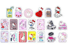 Load image into Gallery viewer, SANRIO Sanrio Bags and Accessories - Hello Kitty Sticker Set in Plastic Case, Sticker Album Lucky Bag, Round, Stylish, Album Decoration, Heart, Lots of Stickers, Smartphone, Reward, Flower, Cute, Planner, Timekeeper for Notebooks: 4901610037447
