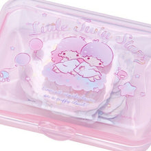 Load image into Gallery viewer, SANRIO Sanrio Bags and Accessories - Little Twin Stars Stickers with Plastic Case, Sticker Album, Lucky Bag, Round, Stylish, Album, Decoration, Heart, Bulk, Stickers, Smartphone, Reward, Flower, Cute, Schedule Book, Notebook Timekeeper: 4901610037553