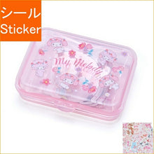 Load image into Gallery viewer, SANRIO Sanrio Bags and Accessories My Melody Sticker Set with Case Sticker Book Lucky Bag Round Stylish Album Decoration Heart Large Quantity Stickers Smartphone Reward Flower Cute Schedule Book Time Keeper :4901610037560