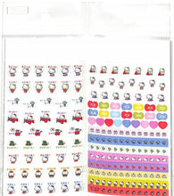 Load image into Gallery viewer, SANRIO Sanrio Sticker ・ KT Marking Sticker Sticker Book Lucky Bag Schedule Deco Sticker Diary Animal Character Sanrio Sticker Schedule Book Timekeeper for Notebooks :4901610573495