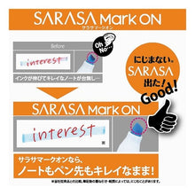 Load image into Gallery viewer, #サラサマークオン 0.4 赤 ゼブラ --- ゼブラ(ZEBRA) サラサマークオン0.4 インク色:赤 JJS77-R : Sarasa markon 0.4 red :4901681514038