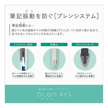 画像をギャラリービューアに読み込む, #ブレン4+S 0.7 黒 ゼブラ(ZEBRA) --- ゼブラ 多機能ペン ブレン4+S 0.7mm 黒 B4SA88-BK : Blen 4+S 0.7 Black :4901681861316