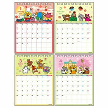 Load image into Gallery viewer, SUN-STAR サンスター文具 2024年1月始まり カレンダー A6 デスクカレンダーメッセージ付 PEATNUTS スヌーピー ちいかわ ムーミン たべっ子どうぶつ ニニピー プリキュア 公式 ちびギャラリー スケジュール帳 スケジュール帳 手帳のタイムキーパ :4901770622996