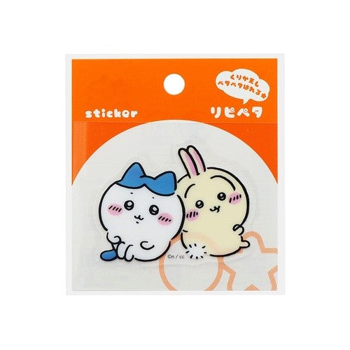 #ちいかわステッカー リピペタ ハチワレ うさぎ サンスター文具(株) :4901770792156