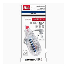 Load image into Gallery viewer, Correction Tape MONO AIR Refillable 5 Tombow Pencil Co., Ltd. Tombow: 4901991706574