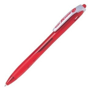 #ボールペン レックスグリップ 極太 レッド --- : Ballpoint pen Rexgrip extra thick red :4902505273438