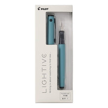 画像をギャラリービューアに読み込む, #ライティブ 細字 ターコイズ 万年筆 --- : Lightive Fine Point Turquoise Fountain Pen :4902505692895