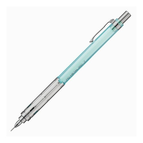 #ぺんてる #ペンター シャープペン PG-METAL350 クリアミントブルー ぺんてる(株) :4902506408600