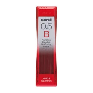 Refill Uni 0.5-202ND B NanoDia Mechanical Pencil Lead 0.5 B :4902778030493