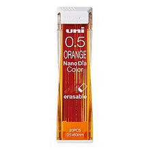 Load image into Gallery viewer, ナノダイヤシャープ芯0.5 オレンジ uni Nano Diamond Sharp Core 0.5 Orange