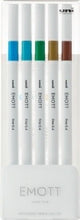 Load image into Gallery viewer, #PEM-SY#5C NO.4 Mitsubishi Pencil Co., Ltd. --- Mitsubishi Pencil Water-Based Pen EMOTT 5-Color No.4 PEMSY5C.NO4 OSAMA | OSAMA PEM-SY 5C NO. 4 :4902778248317