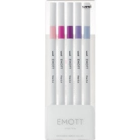 #PEM-SY#5C NO.7 Uni-ball Co., Ltd. --- Uni-ball Water-based Pen EMOTT 5 Colors No.7 PEMSY5C.NO7 OSAMA | OSAMA PEM-SY 5C NO. 7 :4902778248348