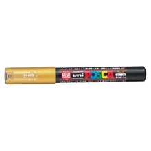 画像をギャラリービューアに読み込む, ポスカ PC-1M 金 25 uni-ball Posca PC-1M Gold 25