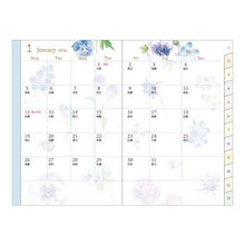 Load image into Gallery viewer, DESINPHIL MIDORI Designphil Midori 2026 January Start Diary Monthly (Block) B7 Pocket Diary Mini Dog Cat Flower Bird Old Man Design Adult Cute Small Thin Diary Schedule Book Diary Timekeeper :4966005292085