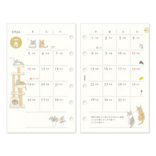 Load image into Gallery viewer, #リフィル<B7>月間ネコ柄 --- DESIGNPHIL <Japan others> :4902805279154