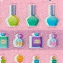 画像をギャラリービューアに読み込む, DESINPHIL・MIDORI デザインフィル・ミドリ シール ・ シール2138 ビューティー柄 マニキュア 香水 メイク スケジュール帳 手帳のタイムキーパー :4902805821384