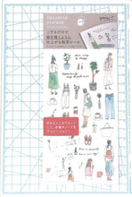 画像をギャラリービューアに読み込む, #シール2633転写ファッション柄 --- ミドリ(MIDORI) <Japan seal> :4902805826334