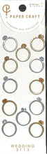 Load image into Gallery viewer, DESIGNPHIL MIDORI Seal PC Seal S3113 Ring Pattern Fingerprint Seal Book Lucky Bag Schedule Deco Sticker Diary Reward Flower Alphabet Schedule Book Organizer :4902805831130