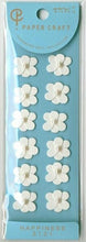 Load image into Gallery viewer, DESIGNPHIL MIDORI Seal S3121 White Floral Stickers, Sticker Book Lucky Bag, Schedule Decoration Stickers, Diary, Reward, Flower, Alphabet, Schedule Book, Notebook Timekeeper: 4902805831215